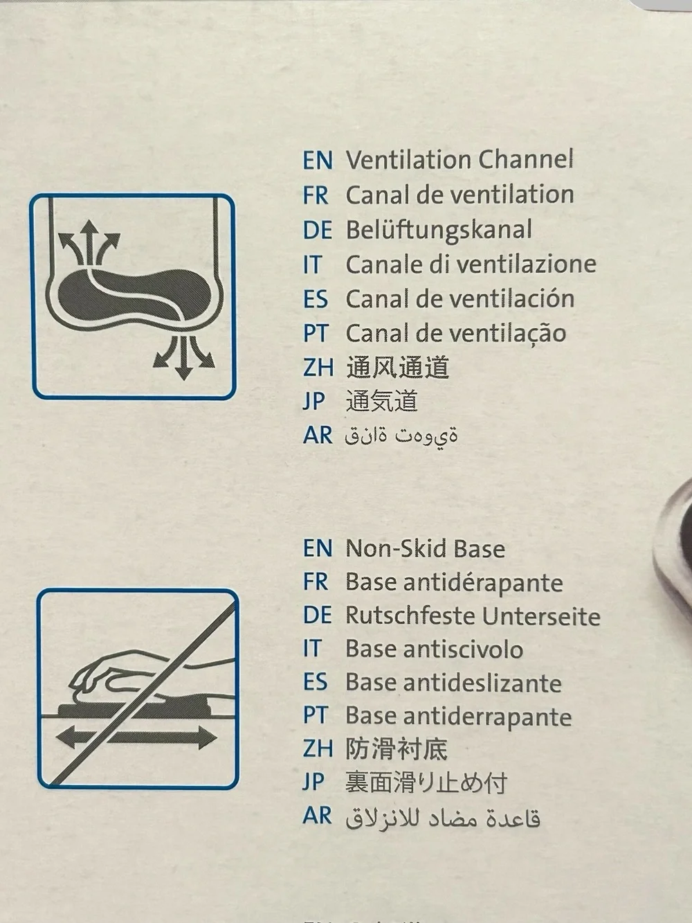 NEW Kensington Duo Gel Mouse Wrist Rest – Blue/Black - NEW